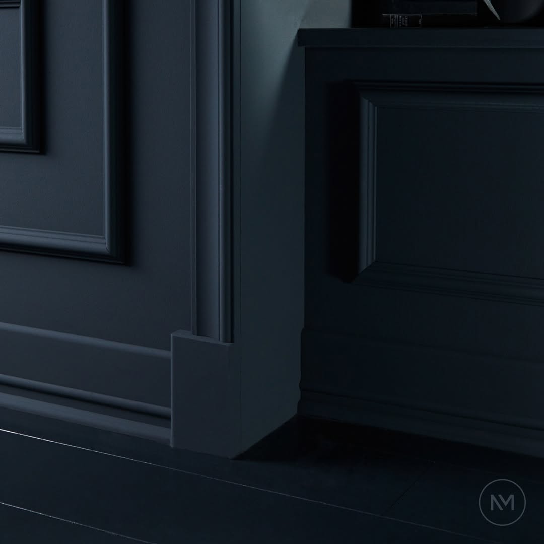 Sötétkék elegáns fali keretek